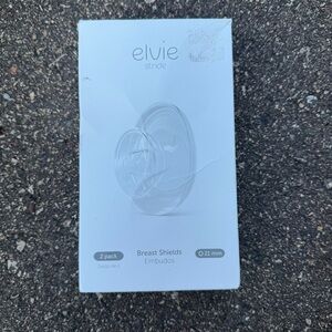 Elvie Stride Breast Shields - White